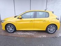 Used Peugeot 208 Active Premium 75 HP (55 kW) 2021 Yellow Hatchback