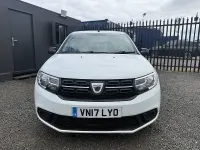 Used Dacia Sandero Ambiance 75 HP (55 kW) 2017 White Hatchback