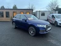Used Audi Q5 S-Line 190 HP (139 kW) 2017 Blue SUV