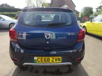 Used Dacia Sandero Comfort 90 HP (66 kW) 2018 Blue Hatchback