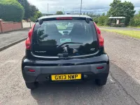 Used Peugeot 107 Active 68 HP (50 kW) 2013 Black Hatchback