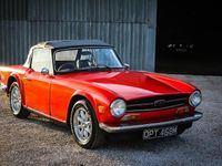 Used Triumph TR6 150 HP (110 kW) 1973 Red Cabriolet