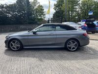 used Mercedes C250 C-Class 2.1AMG Line (Premium Plus) Cabriolet 2dr Diesel G-Tronic+ Euro 6 (s/