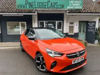 Used Vauxhall Corsa Ultimate 100 HP (73 kW) 2020 Orange Hatchback