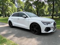 Begagnad Audi A3 S-Line 150 HK (110 kW) 2021 Vit Sedan