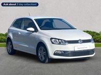 Used VW Polo Edition 90 HP (66 kW) 2017 White Hatchback