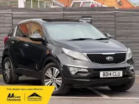 Used Kia Sportage 115 HP (84 kW) 2014 Black SUV