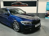 Used BMW 530 M Sport 261 HP (191 kW) 2017 Blue Sedan