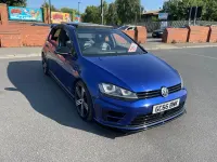 Used VW Golf VII R 2016 Blue Hatchback