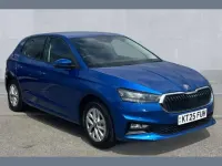 New Skoda Fabia SE 80 HP (58 kW) 2025 Race blue metallic Hatchback