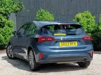 Used Ford Focus Titanium 125 HP (91 kW) 2023 Blue Hatchback