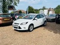 Used Ford Focus Zetec 2013 White Hatchback