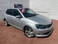 Used Skoda Fabia SE L 110 HP (80 kW) 2015 Silver Hatchback