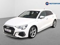 Used Audi A3 S-Line 2021 White Sedan