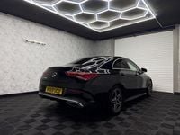 Begagnad Mercedes CLA180 AMG line 2019 Svart Sedan