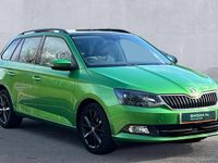 Used Skoda Fabia SE L 110 HP (80 kW) 2015 Green