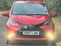 Used Toyota Aygo X-play 69 HP (50 kW) 2017 Red Hatchback