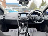 Used Ford Focus Titanium 125 HP (91 kW) 2017 Blue Hatchback