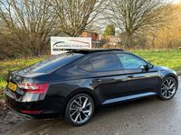 Used Skoda Superb SportLine 220 HP (161 kW) 2018 Black Hatchback