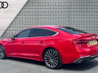 Used Audi A5 Sportback S-Line 150 HP (110 kW) 2022 Red Hatchback