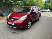Used Nissan Note N-TEC 88 HP (64 kW) 2011 Red MPV