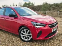 Used Vauxhall Corsa 75 HP (55 kW) 2021 Red Hatchback