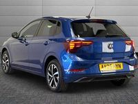 Used VW Polo Match 95 HP (69 kW) 2025 Blue Hatchback