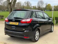 Used Ford Grand C-Max Zetec 125 HP (91 kW) 2017 Black MPV