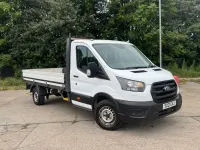 Used Ford Transit S 130 HP (95 kW) 2021 White Cabriolet