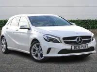 Begagnad Mercedes A200 Premium 156 HK (114 kW) 2016 Vit Halvkombi