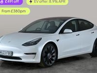 Used Tesla Model 3 Performance 461 kW (627 HP) 2023 White Sedan