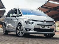 Used Citroën Grand C4 Picasso Exclusive 115 HP (84 kW) 2015 Silver MPV