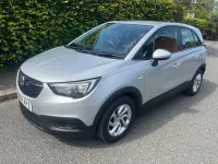 Used Vauxhall Crossland X 81 HP (59 kW) 2019 Silver SUV