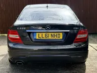 Used Mercedes C220 Sport Edition 170 HP (125 kW) 2011 Black Coupe
