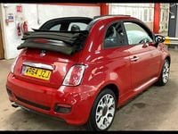 Used Fiat 500 S 2014 Red Cabriolet