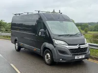 Used Citroën Relay 130 HP (95 kW) 2017 Black Van