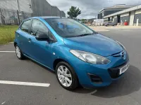 Used Mazda 2 84 HP (61 kW) 2014 Blue Hatchback