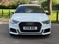Used Audi A3 S-Line 116 HP (85 kW) 2018 White Sedan