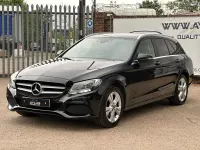 Used Mercedes C200 Executive 184 HP (135 kW) 2018 Black Estate