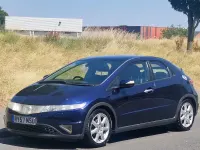Used Honda Civic EX 138 HP (101 kW) 2008 Blue Hatchback