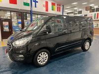 Used Ford Transit Custom Limited 130 HP (95 kW) 2021 Black Van