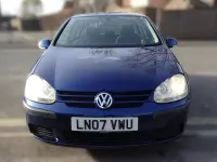 Used VW Golf V Match 2007 Blue Hatchback