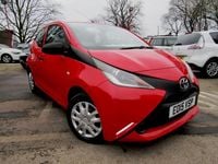 Used Toyota Aygo 68 HP (50 kW) 2015 Red Hatchback