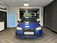 Used Audi S3 Sportback Performance 300 HP (220 kW) 2015 Blue Hatchback