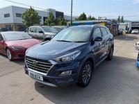 Used Hyundai Tucson Premium 115 HP (84 kW) 2019 Blue SUV