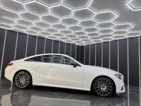 Used Mercedes E300 AMG line 245 HP (180 kW) 2018 White Coupe