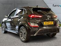 Used Hyundai Kona N Line 120 HP (88 kW) 2021 Black SUV