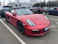 Used Porsche Boxster 265 HP (194 kW) 2013 Red Cabriolet