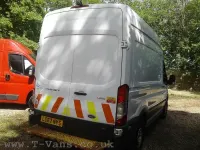 Used Ford Transit 170 HP (125 kW) 2018 White Van