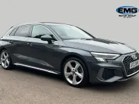 Used Audi A3 Sportback S-Line 150 HP (110 kW) 2023 Grey Hatchback